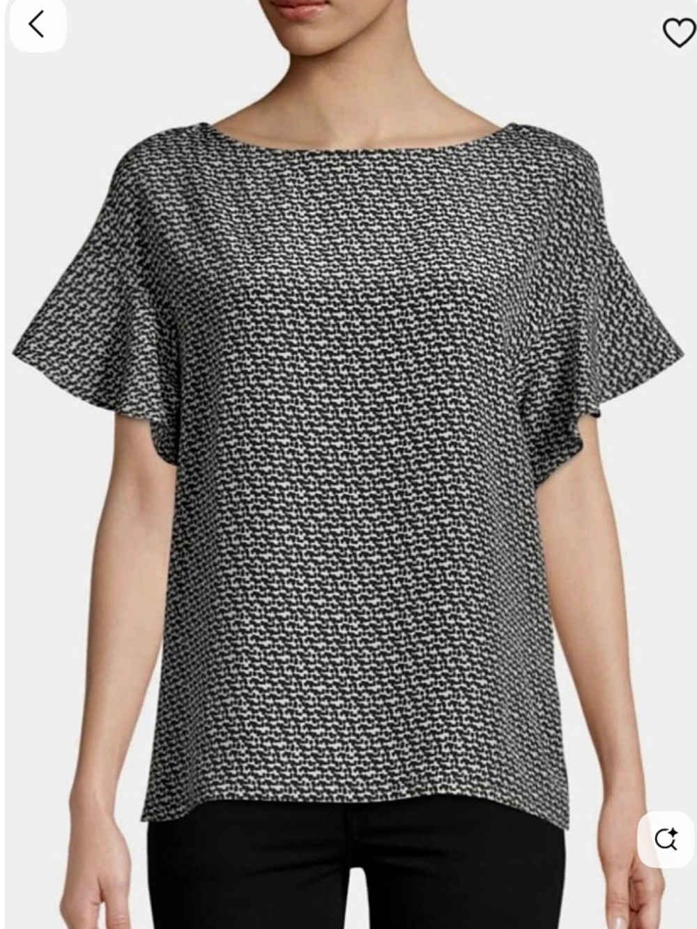 Weekend MaxMara Silk Front Top